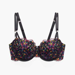 Savage X Fenty Steamy Floral Padded Lace Bra
